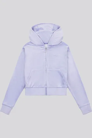 Juicy Couture Girls Diamante Zip-Through Hoodie166168 cm