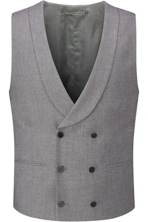 Skopes Harcourt Double Breasted Slim Fit Suit Waistcoat54 Regular (UK 44 R)
