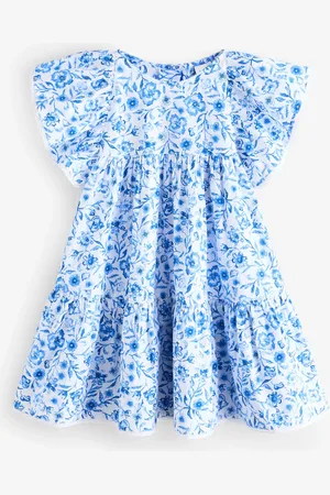 Next Printed 100% Cotton Ruffle Dress (3-16yrs)3 lat (98 cm)