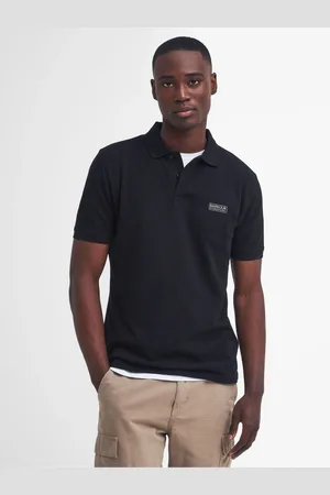 Barbour Essential 100% Cotton Black Polo ShirtXL