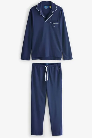 Ralph Lauren Cotton Interlock Shirt & Bottoms Pyjama SetS
