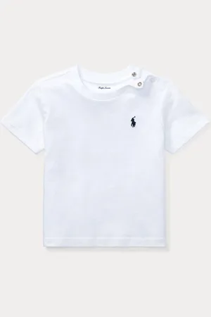 Ralph Lauren Dżersejowa koszulka niemowlęca w 100% z bawełny9 Months (74cm)