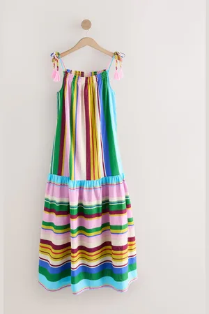 Next Strappy Drop Waist Tiered Maxi Dress44