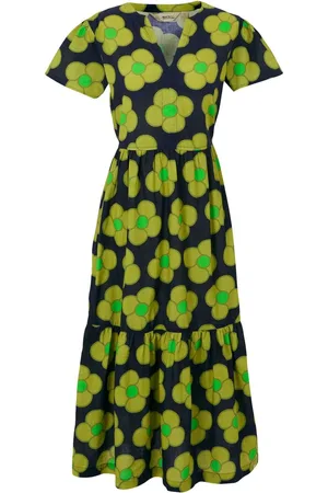 Regatta Womens Orla Kiely Tier Midi 100% Cotton Dress38