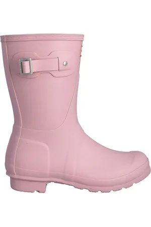 Hunter Womens Pink Original Short Wellies6 EU 39