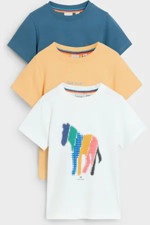 Paul Smith Zestaw 3 chłopięcych koszulek Signature7 lat (122 cm)