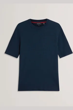 Ted Baker Tarit Regular Knitted Rayon 100% Cotton T-ShirtXS