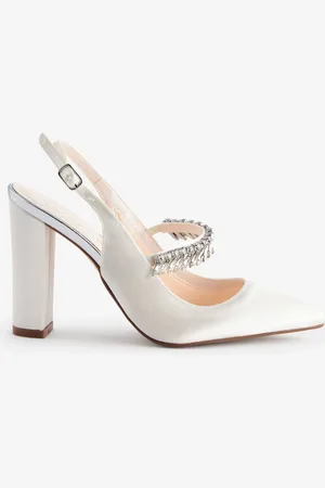 Rainbow Club Freya Bridal Sparkly Slingback Wedding ShoesEU 39 (UK 6)