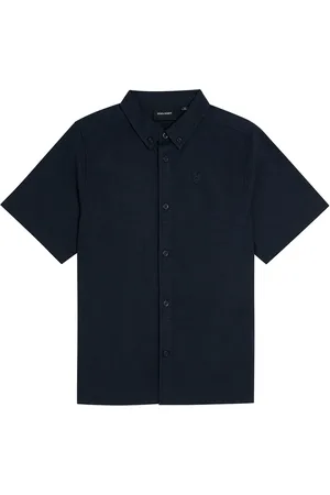 Lyle & Scott Boys Linen Short Sleeve Shirt134140 cm