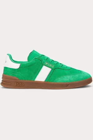 Ralph Lauren Womens Aera Suede Low Top TrainersEU 40 (UK 7)