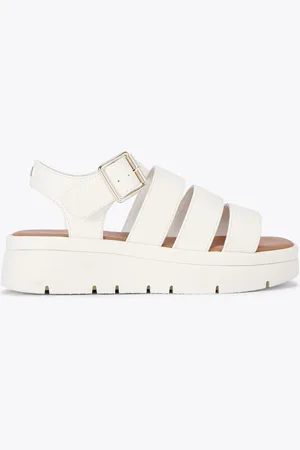 Kurt Geiger Cream Daisy Cage Sandalseu38