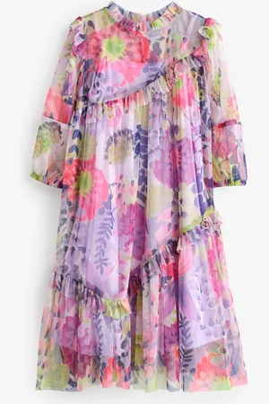 Angel & Rocket Beatrice Print Mesh Dress5 lat (110 cm)
