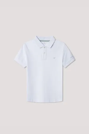 Hackett London Older Boys Yellow 100% Cotton Polo Shirt158164 cm