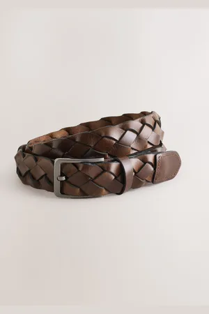 Next Casual Woven Leather BeltL