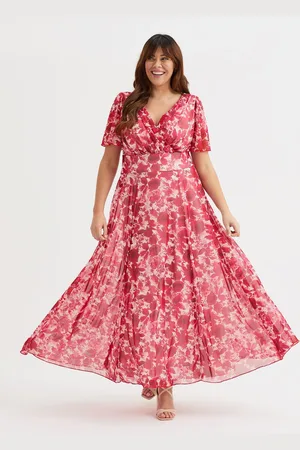 Scarlett & Jo Isabelle Float Sleeve Maxi Dress52