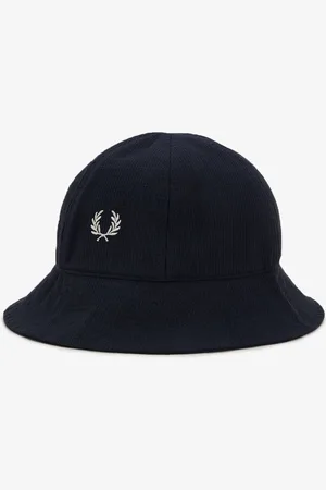 Fred Perry Seersucker Bucket HatS