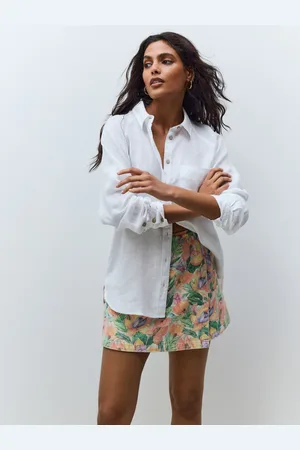 Next Denim Wrap 100% Cottton Skort40tall