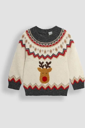 JoJo Maman Bébé Christmas Reindeer Jumper12