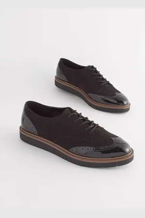 Next Forever Comfort Brogue Lace Up Chunky Sole ShoesEU 37 (UK 4)