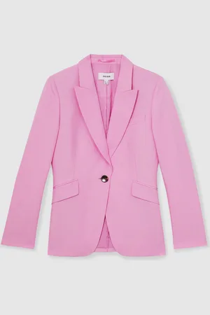 Reiss Raine Single Breasted Suit Jacket With Linen32