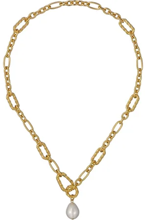 Ted Baker Timora: Twisted Pearl Pendant NecklaceJeden