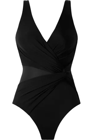 Miraclesuit Tummy Control Illusionists Circe Black Swimsuit42