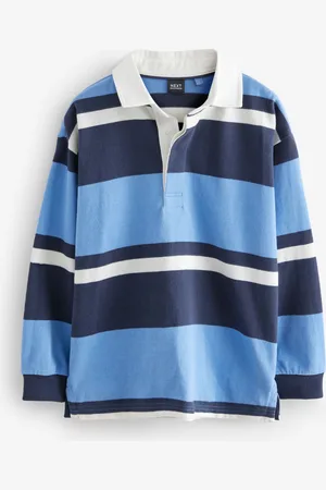 Next Koszulka polo z długim rękawem w stylu rugby, 100% bawełny (3-16 lat)6 lat (116 cm)
