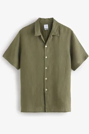 Paul Smith Casual Fit 100% Linen Short Sleeve ShirtM