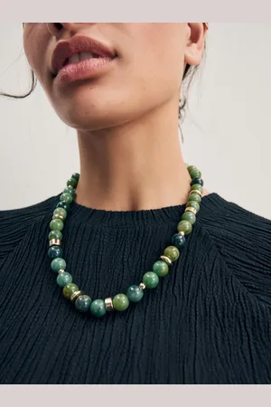 Next Round Beaded NecklaceJeden