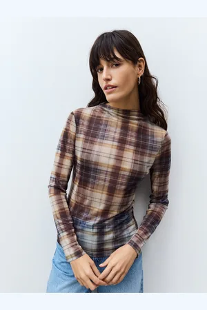 Next High Neck Long Sleeve Mesh Top54