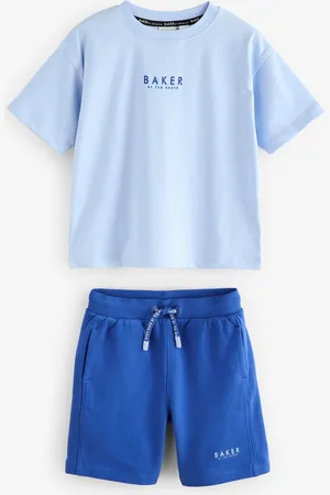 Ted Baker Oversized 100% Cotton T-Shirt And Shorts Set128134 cm