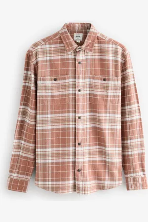 Next Long Sleeve Check Western 100% Cotton ShirtXL