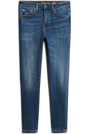 Superdry Obcisłe dżinsy Vintage z wysokim stanem28 L