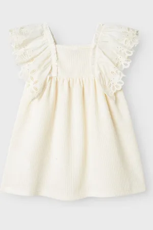 NAME IT Lace Ribbed Cotton Sundress116122 cm
