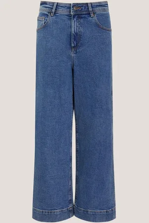 Monsoon Hallie Regular Crop Wide Leg Jeans44