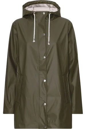 Ilse Jacobsen Straight Fit Lightweight Waterproof Rain Jacket42