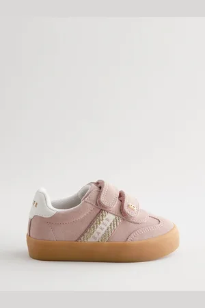 Ted Baker Girls Pink Low Top Trainers with Gum SoleEU 25.5 (UK 8)