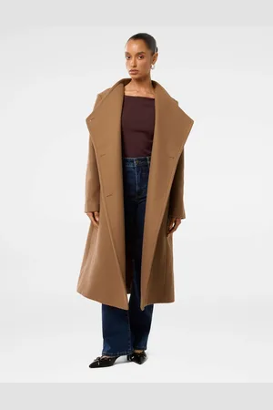 Forever New Petite Ari Funnel Neck Coat44