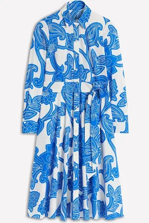 Boden Amy 100% Cotton Midi Shirt Dress44