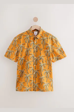 Next Palm Tree Printed Short Sleeve ShirtM
