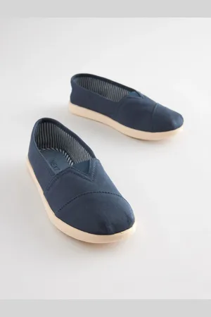 Next Canvas Slip-Ons ShoesEU 34.5 (UK 2)