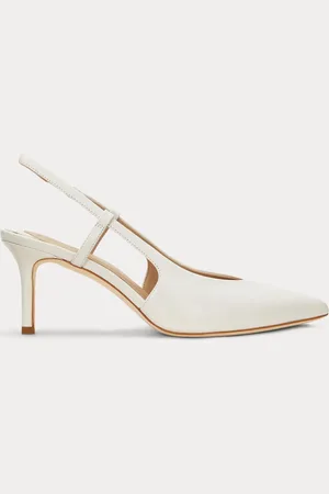 Ralph Lauren Khloe Leather Slingback HeelsEU 42 (UK 8)