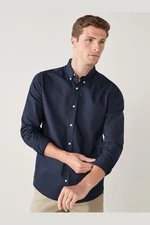 Next Long Sleeve 100% Cotton Oxford ShirtXS