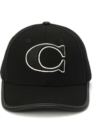 Coach C Cotton Canvas Baseball HatMedium-Large