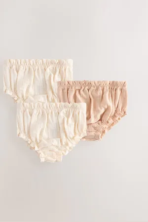 Next Baby 100% Cotton Knickers 3 Pack (0mths-2yrs)6268 cm