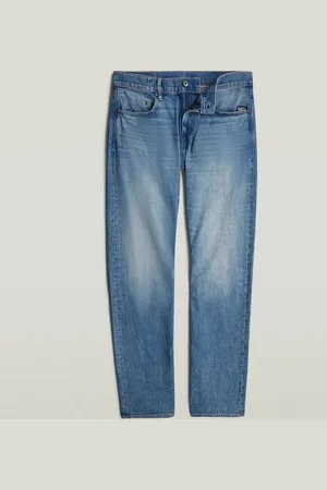 G-Star Light Blue Denim Mosa Straight Fit JeansSZER.34 DŁ.32