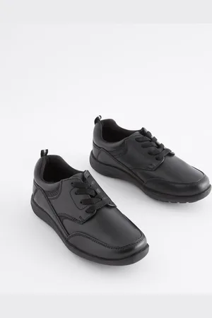 Next Sznurowane skórzane buty szkolneEU 33.5 (UK 1.5)