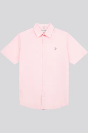 U.S. Polo Assn. U. S. Polo Assn. Mens Linen Blend Short Sleeve ShirtX-Large