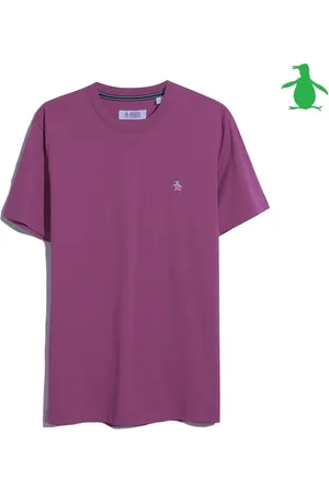 Original Penguin Koszulka Pin Point z logo, 100% bawełnaX-Large