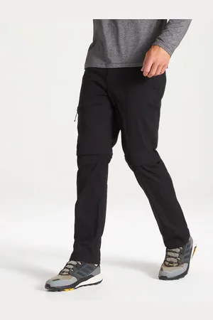 Craghoppers Kiwi Pro Convertible Black Trousers38